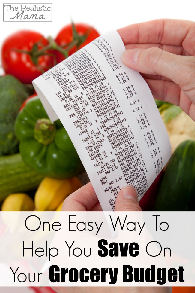 One Easy Way To Help You Save On Your Grocery Budget