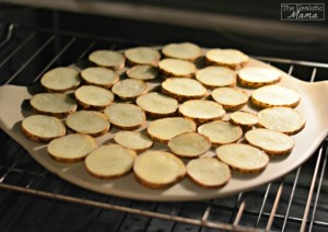 Potatoes in the oven