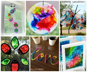 15 Colorful Suncatcher Crafts For Kids