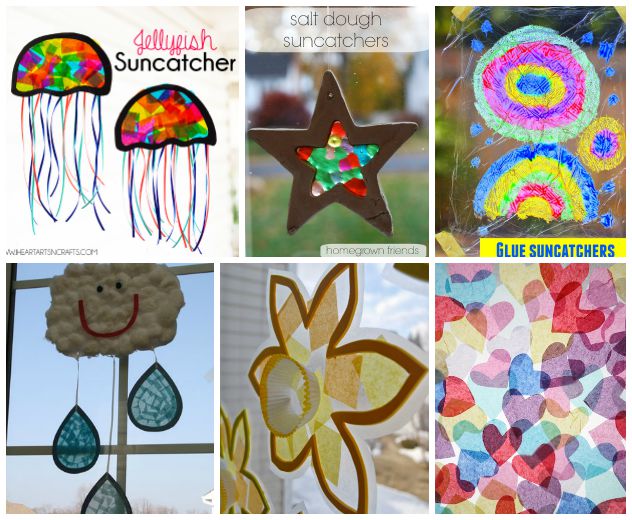 15 Colorful Suncatcher Crafts For Kids