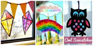 15 Colorful Suncatcher Crafts For Kids