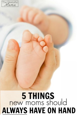 5 things new moms should always keep on hand