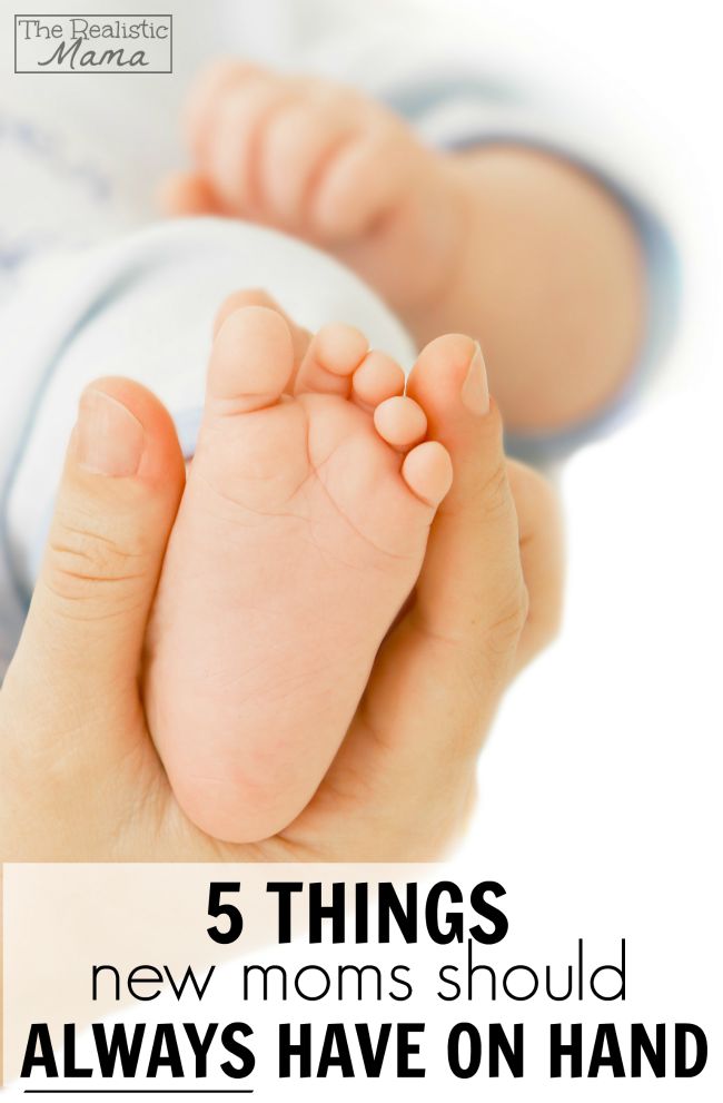 5 things new moms should always keep on hand
