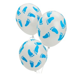 Baby Footprint Balloons