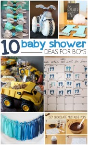 Adorable baby shower ideas for boys