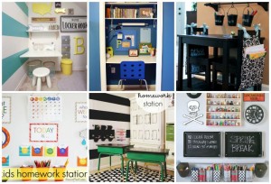 15 Creative Back-To-School Homework Station Ideas