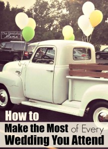 How to Make the Most of Every Wedding You Attend!