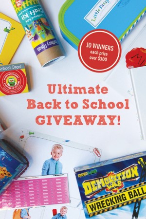 Ultimate Back to School Giveaway