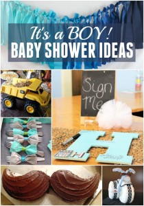It's a Boy! Best Baby Shower Ideas!