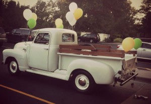 Just Married Truck