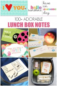 100 Adorable Lunch Box Notes