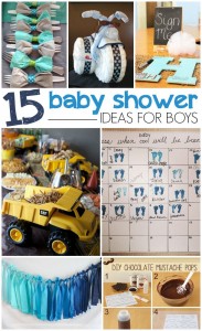 The best baby shower ideas for boys