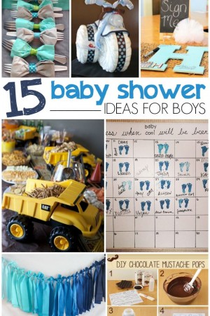 The best baby shower ideas for boys