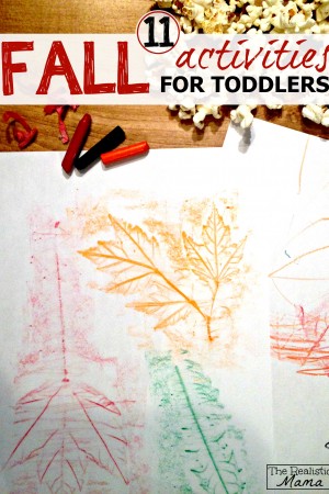 11 {Simple and Fun} Fall Activities for Toddlers