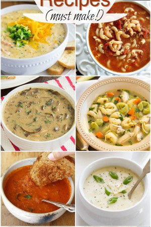 15 Delicious Soup Recipes... perfect for winter!