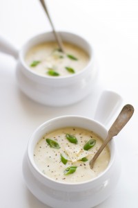 Roasted Garlic Potato Soup