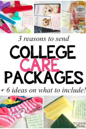 3 reasons to send a college care packages + ideas on what to include!