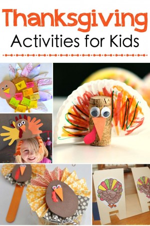 Adorable Thanksgiving Activities for Kids