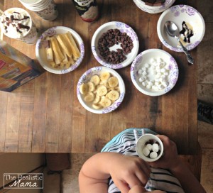 Banana Split Mini Cups