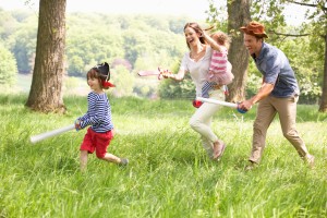 Family Playing Together