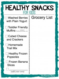 Healthy Snacks for Kids