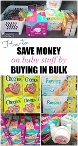 How to Save Money on Baby Stuff