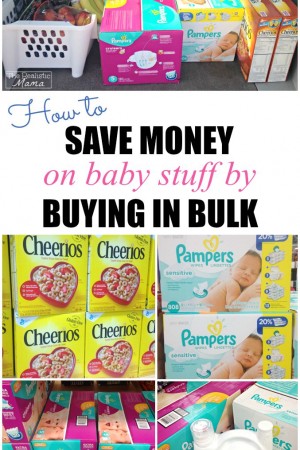 How to Save Money on Baby Stuff