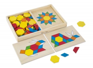 Pattern Blocks and Boards for Learning Shapes