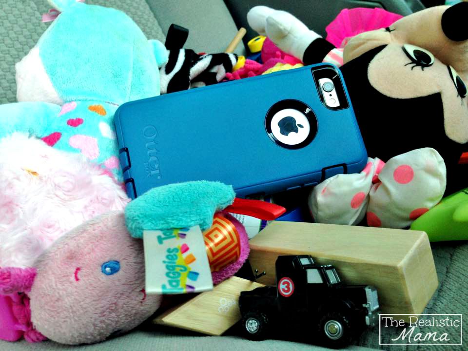 iPhone with Toys
