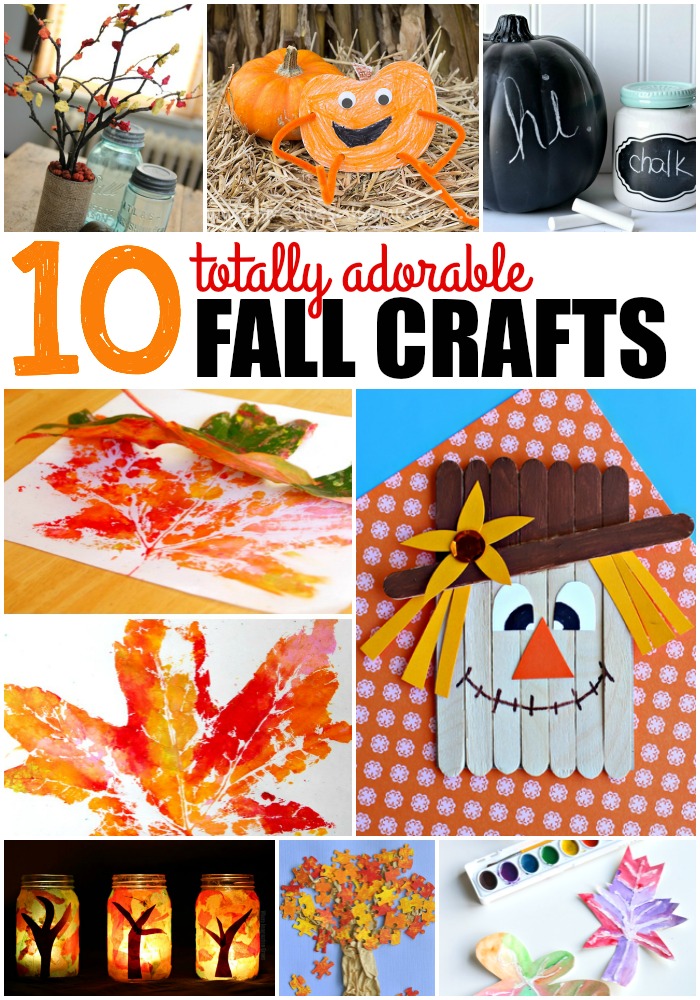 10 Adorable Fall Crafts
