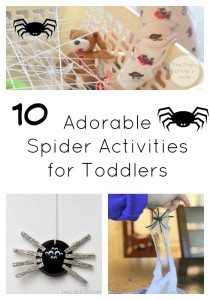 Spider Activities for Toddlers