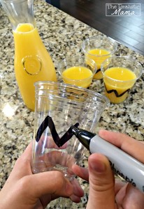 Charlie Brown Cups! Super cute for a kids Peanuts party, playdate or just for fun!