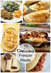 10 Delicious Freezer Meals - The Realistic Mama