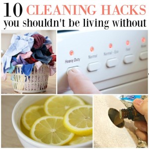 10 Cleaning Hacks