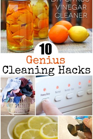 10 Genius Cleaning Hacks