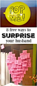 8 free ways to surprise your husband and totally make his day!