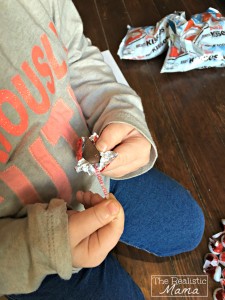 Eating chocolates