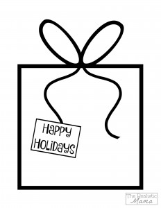 Holiday Gift Printable