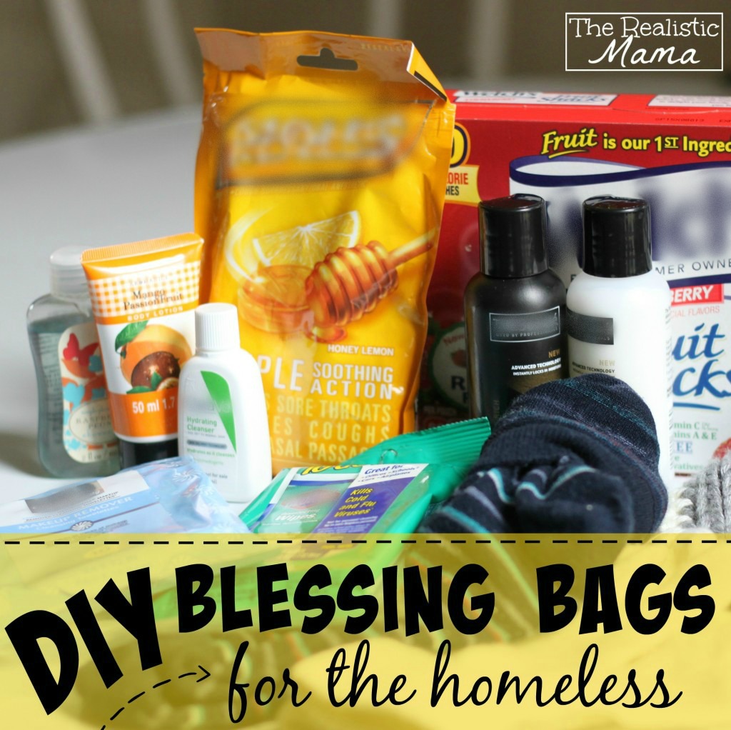blessing bags for the homeless
