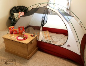 Indoor camping