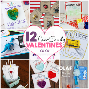 12 Non-Candy Printable Valentines