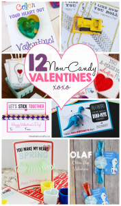 12 Non-Candy Printable Valentines