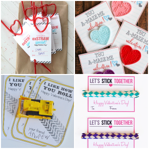 12 Non-Candy Printable Valentines
