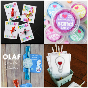12 Non-Candy Printable Valentines