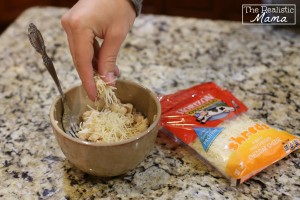 Sprinkle in cheese