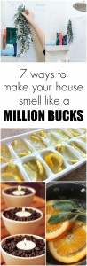 7 tricks to making your house smell like a million bucks!