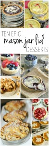 Desserts Baked in... MASON JAR LIDS