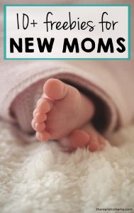 Snagging these! 10+ Freebies for New Moms