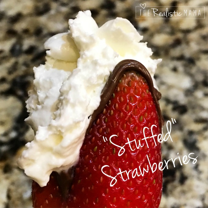 "Stuffed" Strawberries