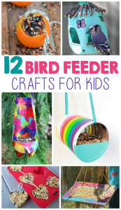 12 Kid-Made Bird Feeder Crafts